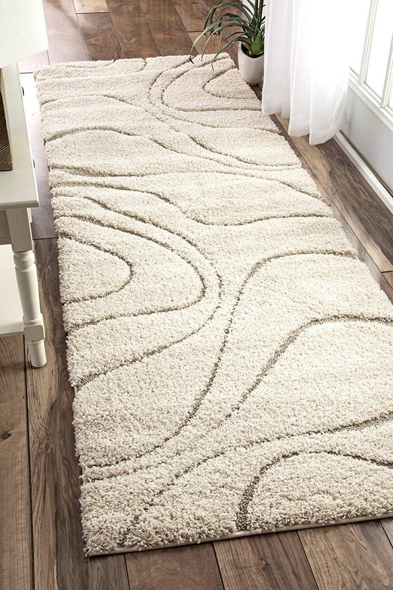 Cream Beige Soft Plush Shag Area Rug – Ashley Area Rugs, image size:800x1200