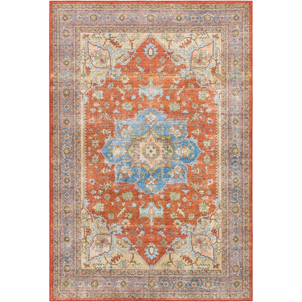 Persian Machine Washable Indoor/Outdoor Area Rug – Ashley Area Rugs