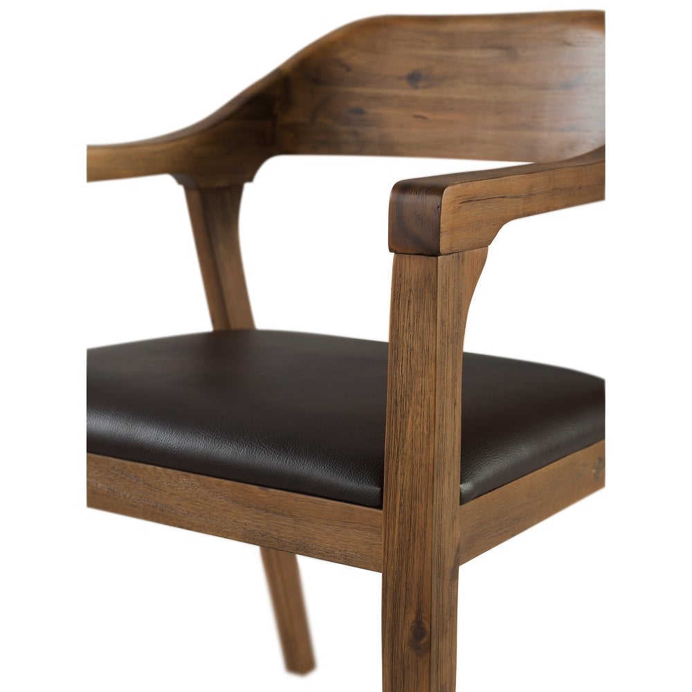 Rasmus Mid Century Wood Dining Arm Chair – Ashley Area Rugs