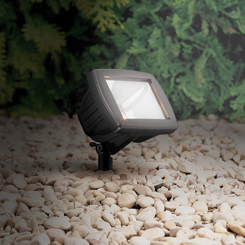 Black Low Voltage LED Landscape Flood Light