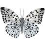 Eangee White Morpho Butterfly 11"W Capiz Shell Wall Decor