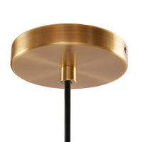 Hampton Hill Auburn 9" Wide Gold Pendant Light