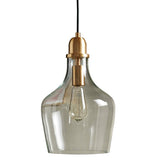 Hampton Hill Auburn 9" Wide Gold Pendant Light