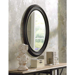 Uttermost Ovesca 28" x 34" Decorative Oval Wall Mirror