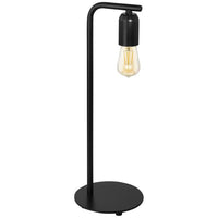 Eglo Adri 17" High Black Metal Accent Table Lamp