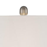 Roxie Brushed Nickel Metal Table Lamps Set of 2