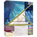 Looking Out 24" High Canvas Wall Art