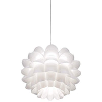 Possini Euro White Flower 19 1/2" Wide Pendant Chandelier