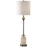 Flavinia Light Champagne Glass Tall Table Lamp