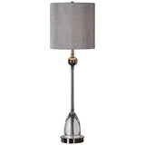 Gallo Polished Nickel Tall Goblet Table Lamp