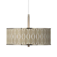 Giclee Glow 16" Wide Pendant Light