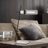 Lite Source Tomlin Chrome and Clear Glass Table Lamp