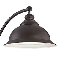 Wyatt II Dark Bronze Arc Floor Lamp