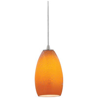 Access Lighting Sydney Brushed Steel -  Mini Pendant