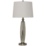 Apollo Northbay Modern Luxe Chrome and Mercury Glass Table Lamp