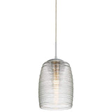 Quoizel Rebound 9" Wide Polished Chrome Modern Mini Pendant