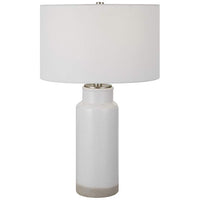 Albany Modern White Ceramic Table Lamp