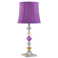 Purple Bijoux Table Lamp