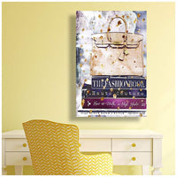 Oliver Gal Fashion A to Z Canvas Wall Art