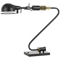 Sagan Dark Bronze Adjustable Desk Lamp