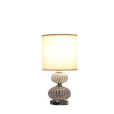 24 In. Mod Crystal Mid Century Table Lamp