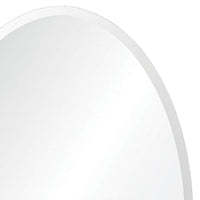 Frances 18" x 28" Oval Beveled Wall Mirror