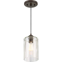 Possini Euro Hawthorne 5 1/4" Wide Bronze LED Mini Pendant