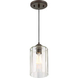 Possini Euro Hawthorne 5 1/4" Wide Bronze LED Mini Pendant