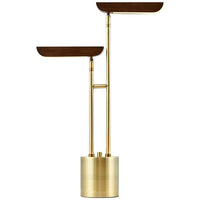 26H Jameson Table Lamp Antique Brass