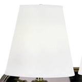 Therese 19" High Antique Brass 2 Light Wall Sconce