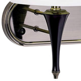 Therese 19" High Antique Brass 2 Light Wall Sconce