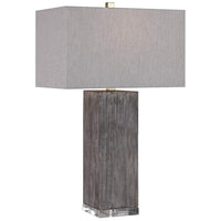 Vilano Rustic Gray Table Lamp