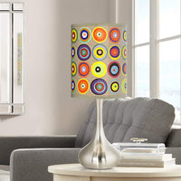 Marbles in the Park Giclee Modern Droplet Table Lamp