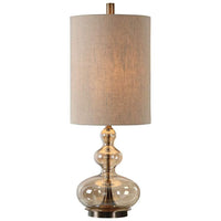 Formoso Amber Glass Accent Lamp