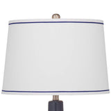 Morgan Dark Blue Ceramic Table Lamp
