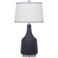 Morgan Dark Blue Ceramic Table Lamp