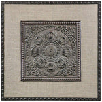 Uttermost Filandari 32" Square Stamped Metal Wall Art