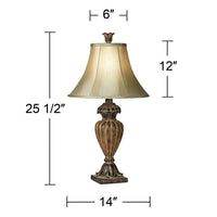 Traditional Bronze Finish Urn Table Lamp by Regency Hill