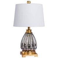 Juniper Mercury Glass and Antique Gold Table Lamp