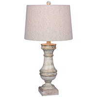 Versailles Aged White Table Lamp