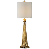 Paravani Antique Metallic Gold Buffet Table Lamp