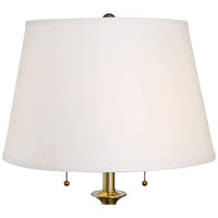 Spenser Brushed Antique Brass Traditional Floor Lamp