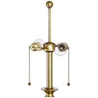 Spenser Brushed Antique Brass Traditional Floor Lamp