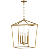 Madison 18" Wide Bronze 4-Light Entry Pendant