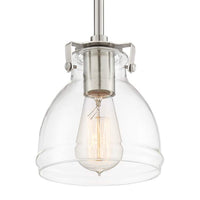Possini Euro Bellis 6 1/2" Wide Brushed Mini Pendant