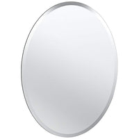 Cameo Flush Mount 19 1/2" x 26 1/2" Frameless Mirror