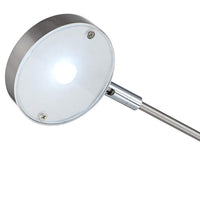 Jarrett Satin Nickel Contemporary Adjustable LED Desk Lamp