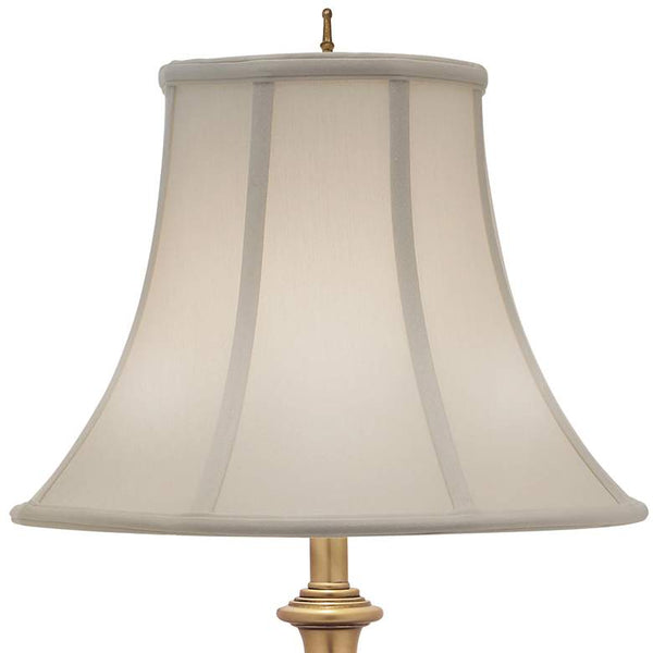 Ivory Shadow Antique Brass Table Lamp
