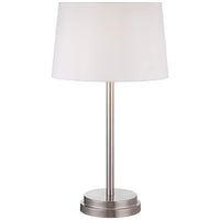 Elroy Modern  High Brushed Nickel Table Lamp