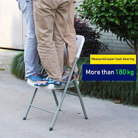 4-Pack Vinyl Folding Chairs White